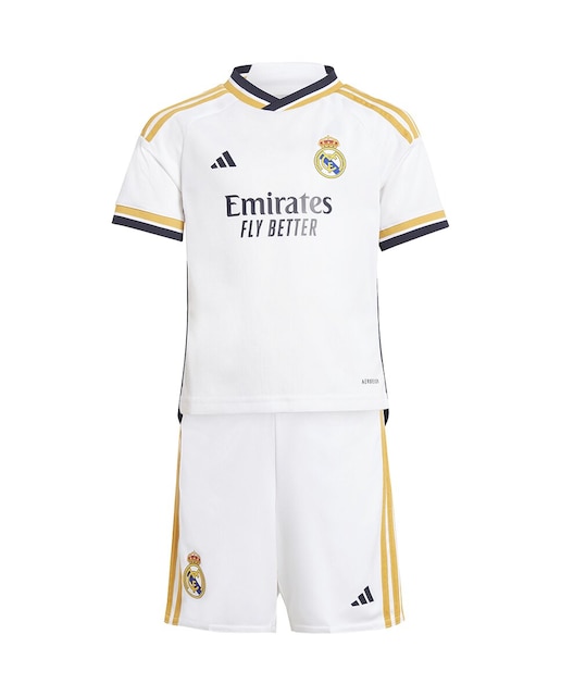 Imagen 0 de Mini conjunto de niños 1ª Equipacion Real Madrid CF 2023-2024 adidas