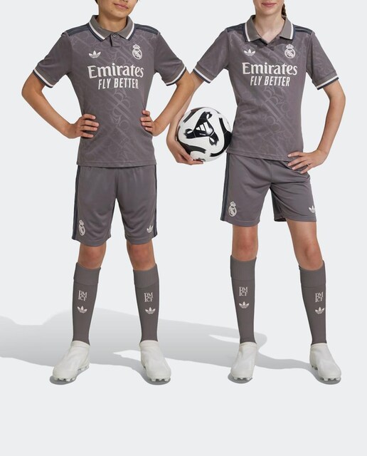 Imagen 0 de Conjunto de niños 3ª equipación Real Madrid 24/25 Adidas