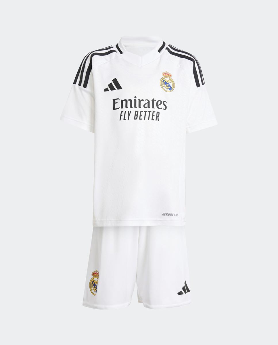 Imagen 0 de Conjunto de niños 1ª equipación Real Madrid CF 2024-2025 Adidas