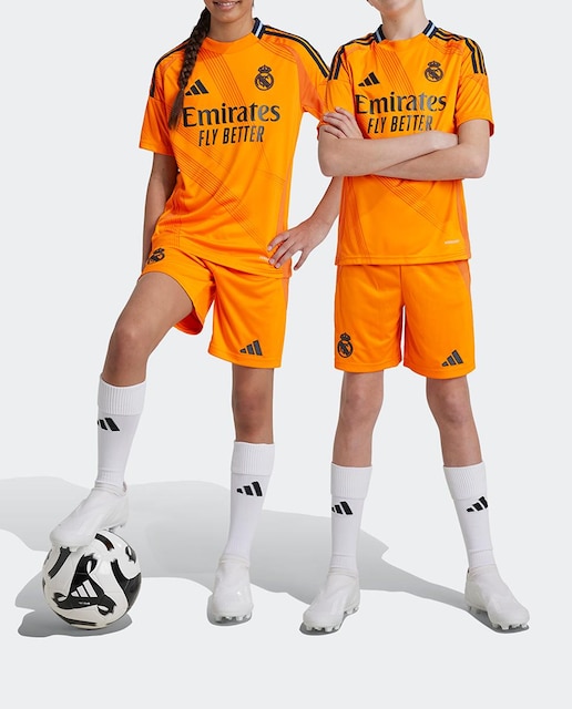 Imagen 0 de Conjunto de niños 2ª equipación Real Madrid 24/25 Adidas