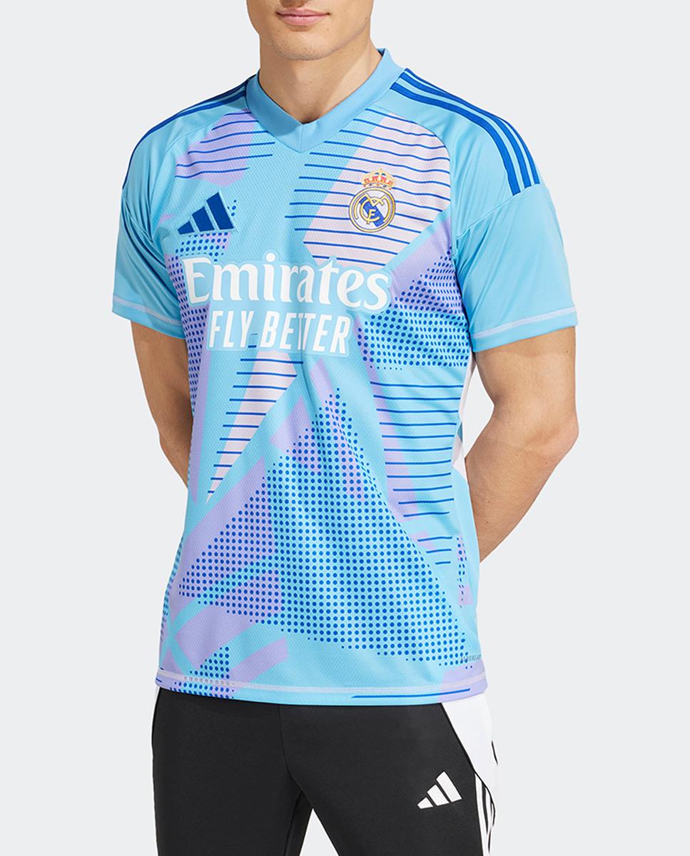 Imagen 0 de Camiseta de hombre de portero 1ª equipación Real Madrid CF 2024-2025 Adidas