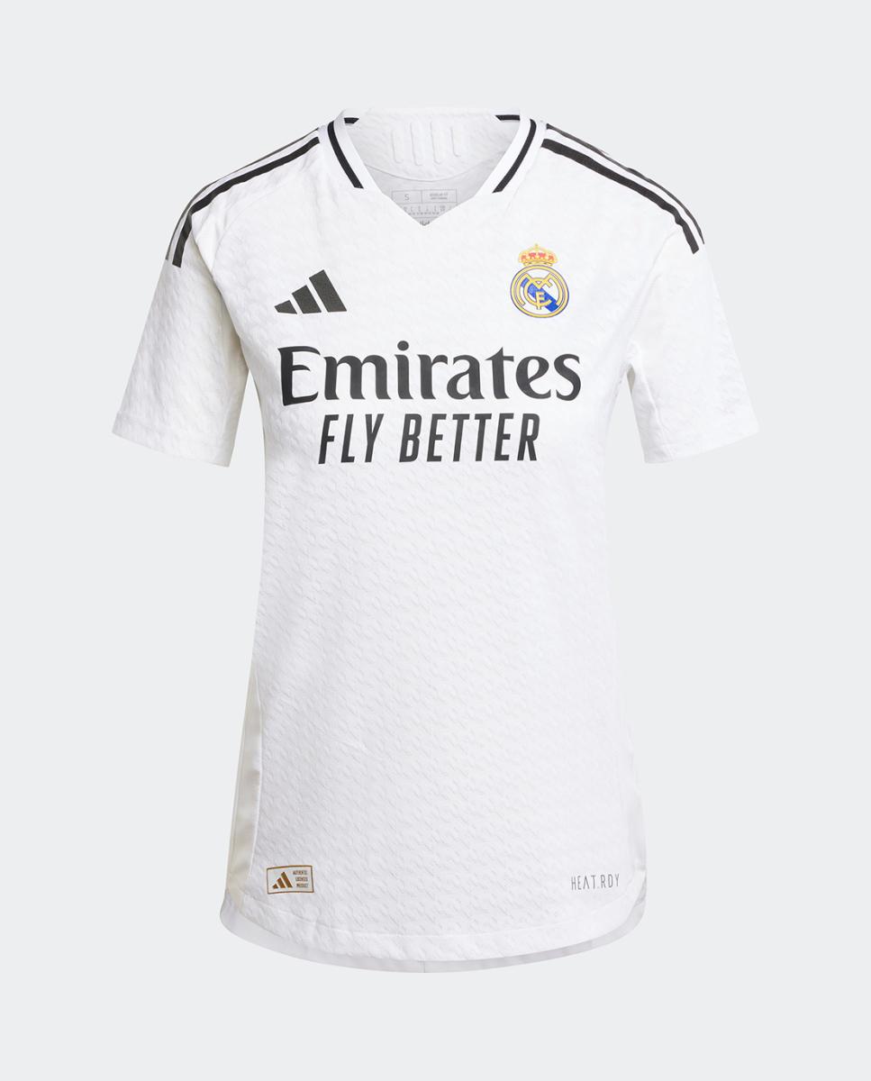 Imagen 0 de Camiseta de mujer 1ª equipación Real Madrid CF 2024-2025 Authentic Adidas