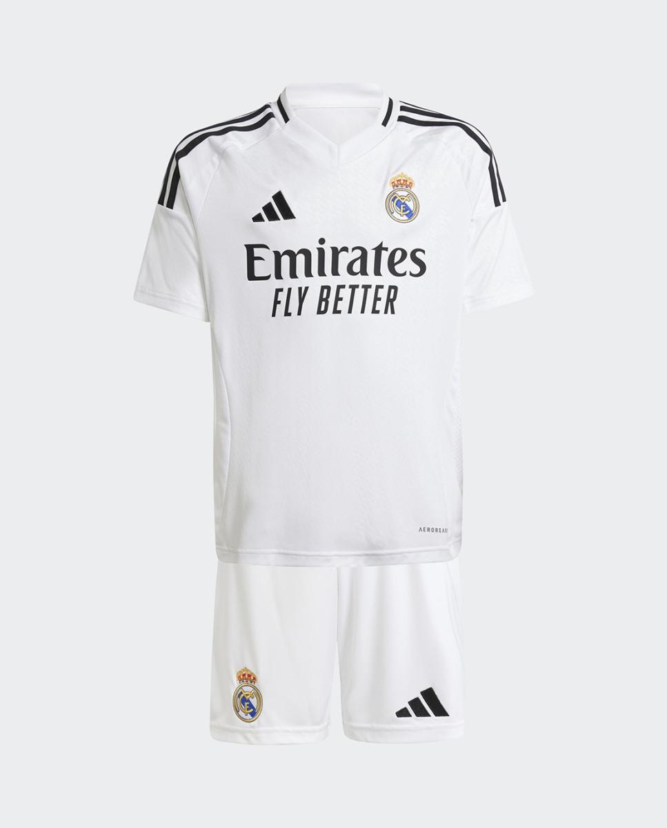 Imagen 0 de Conjunto de niños 1ª equipación Real Madrid CF 2024-2025 Adidas