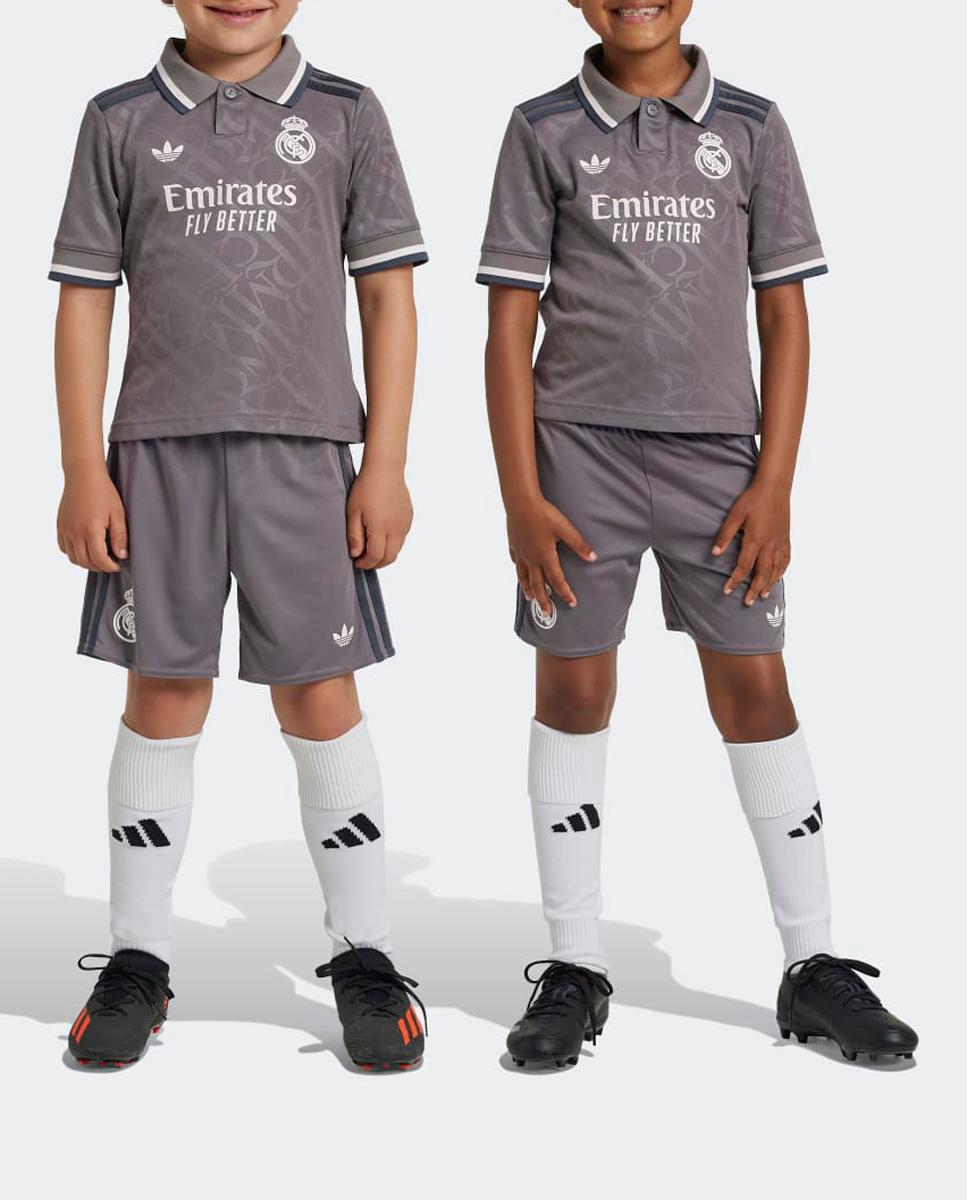 Imagen 0 de Conjunto de bebés/niños 3ª equipación Real Madrid 24/25 Adidas