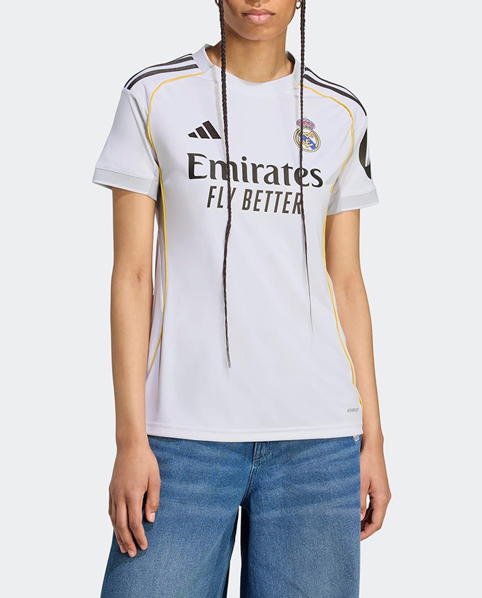 Imagen 0 de Camiseta de mujer 1ª equipación Real Madrid CF 2025-2026 adidas