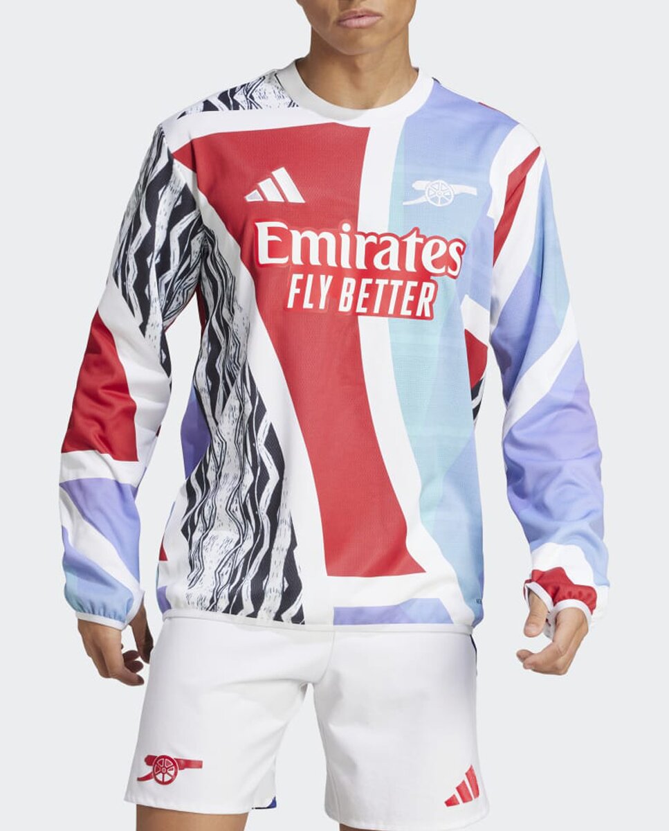 Imagen 0 de Sudadera de hombre Warm calentamiento Arsenal 24/25 Adidas