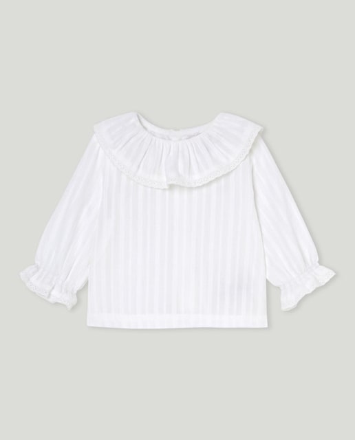 Imagen 0 de Blusa de manga larga de bebé niña