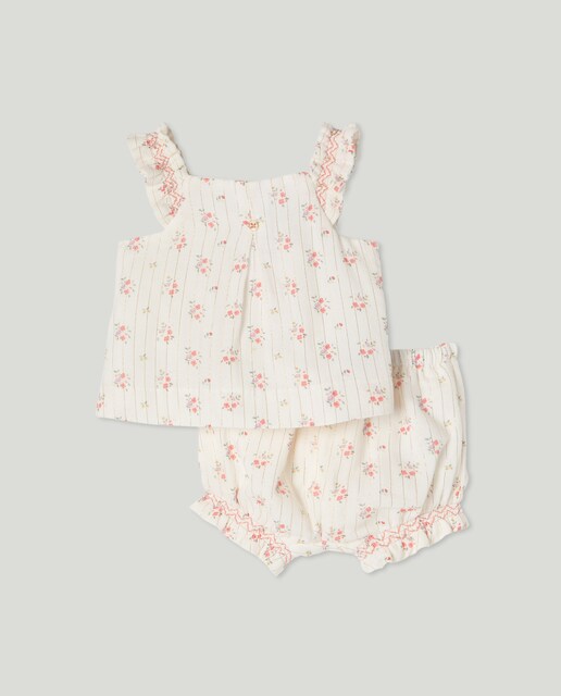 Imagen 0 de Conjunto de tirantes con volante de niña