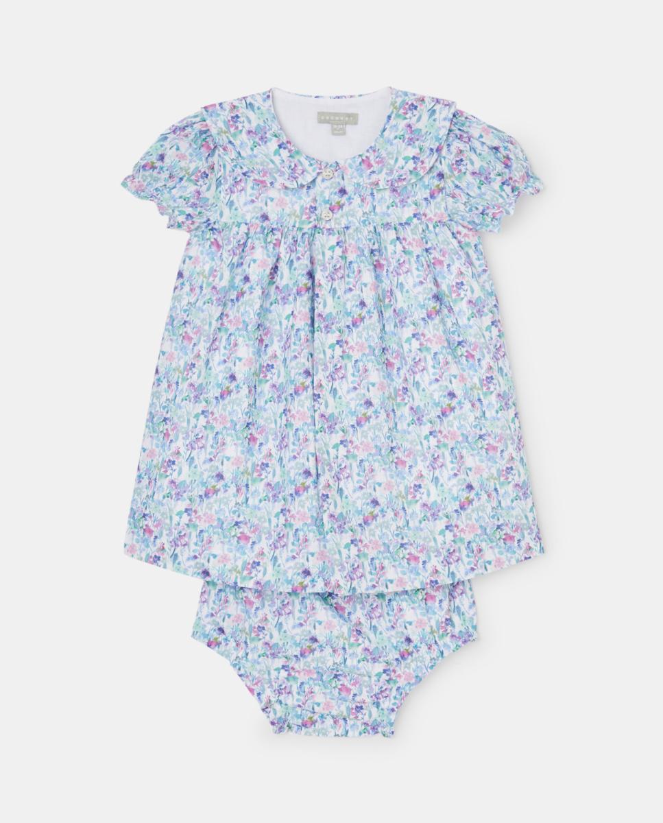 Imagen 0 de Vestido de bebé niña de manga corta estampado