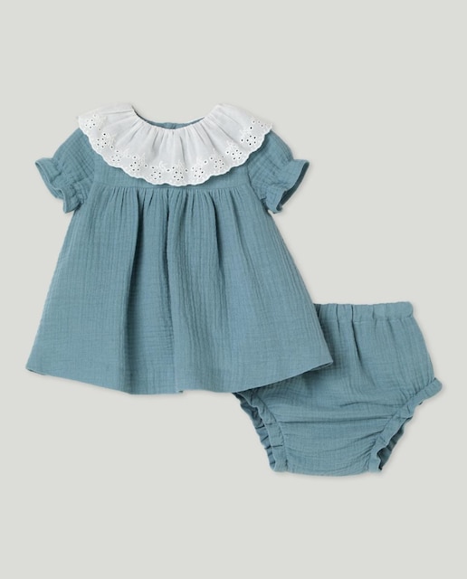 Imagen 0 de Vestido de bebé niña manga corta