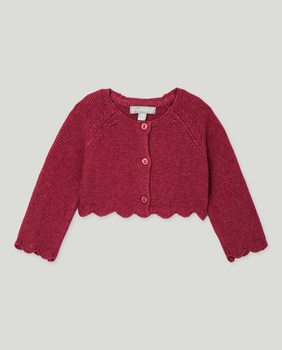 Imagen 0 de Chaqueta corta básica manga ranglan de bebé niña