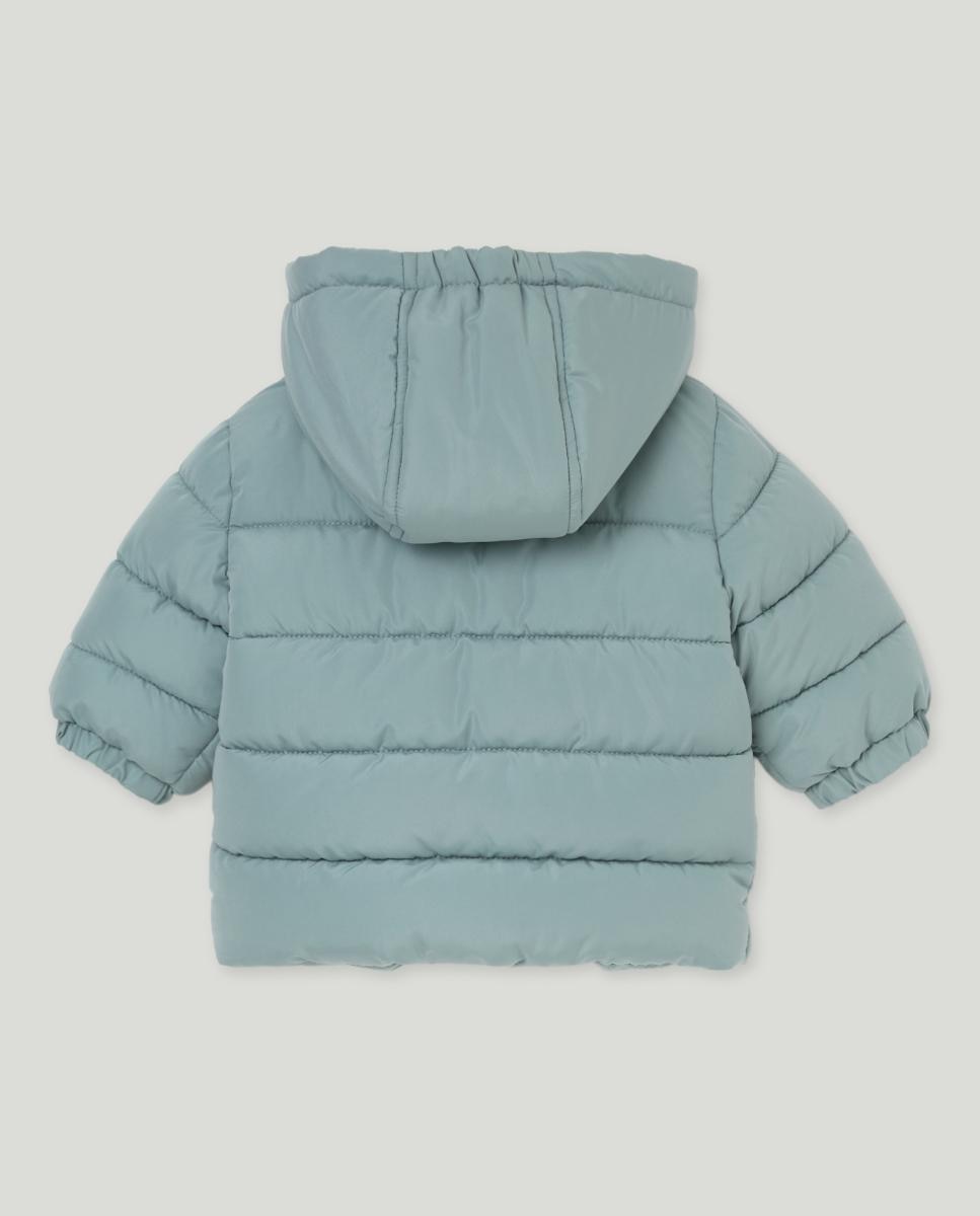 Imagen 0 de Parka de bebé, de microfibra con capucha y bolsillo lateral
