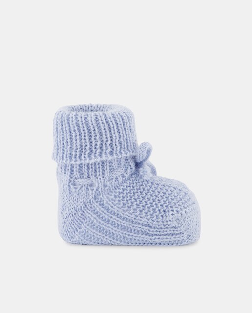 Imagen 0 de Patucos de bebé con fantasía y lazo