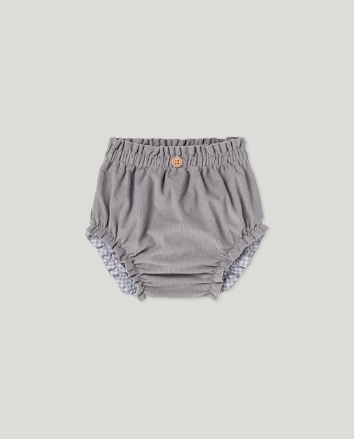 Imagen 0 de Cubrepañal gomas, micropana cuello botón madera de bebé