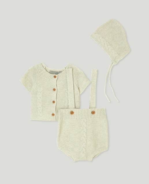 Imagen 0 de Conjunto de tricot de bebé niña