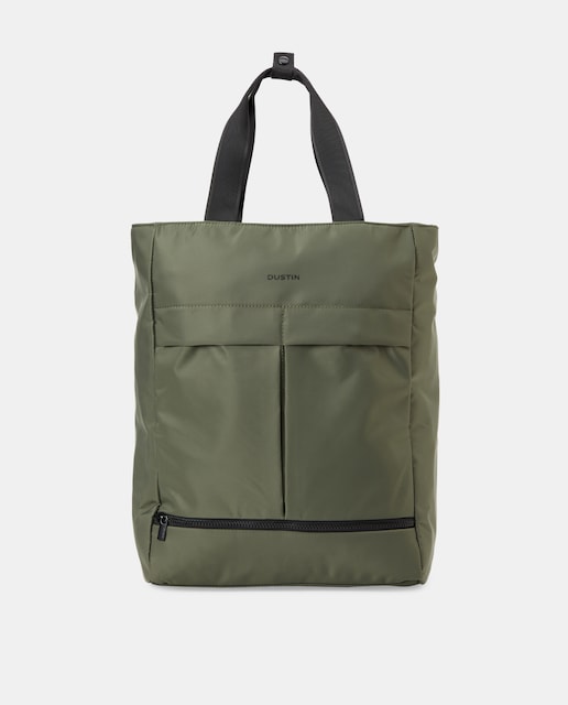 Imagen 0 de Bolso tipo shopper verde oscuro