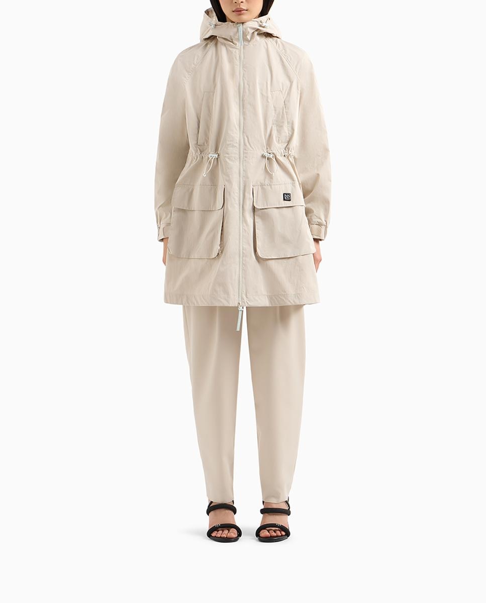 Imagen 0 de Parka de mujer largo medio con capucha