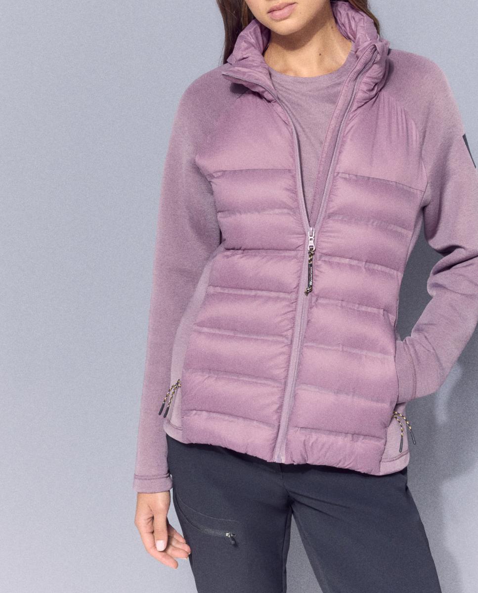 Imagen 0 de Chaqueta híbrida con relleno de plumón de montaña de Mountain Pro de mujer