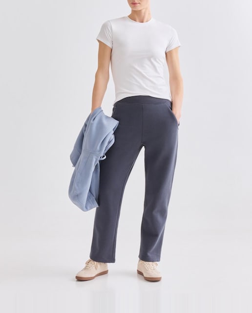 Imagen 0 de Pantalon largo cálido recto sportcasual de mujer