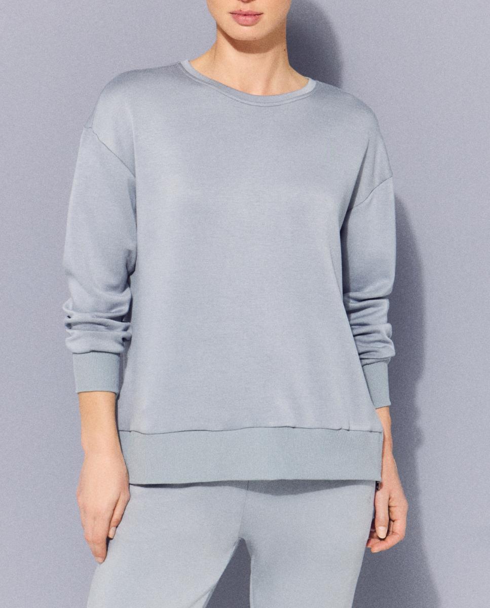 Imagen 0 de Sudadera cuello caja viscosa Sportcasual de mujer Boomerang