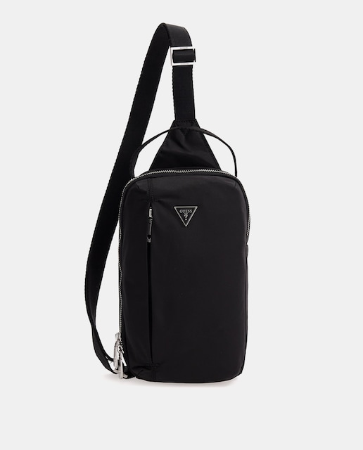 Imagen 0 de Bandolera negra de nylon