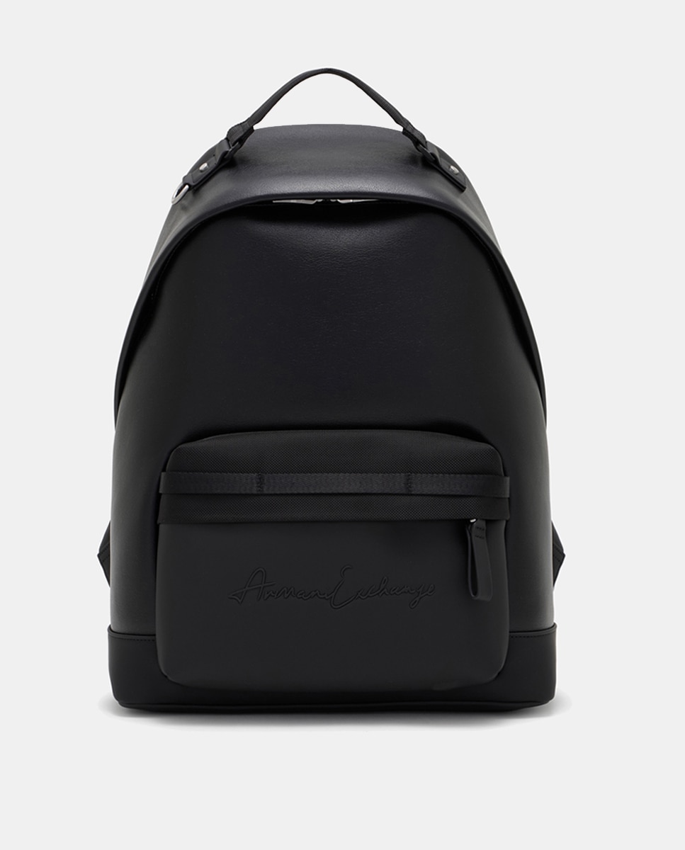Imagen 0 de Mochila de hombre en ecopiel para maleta de mano