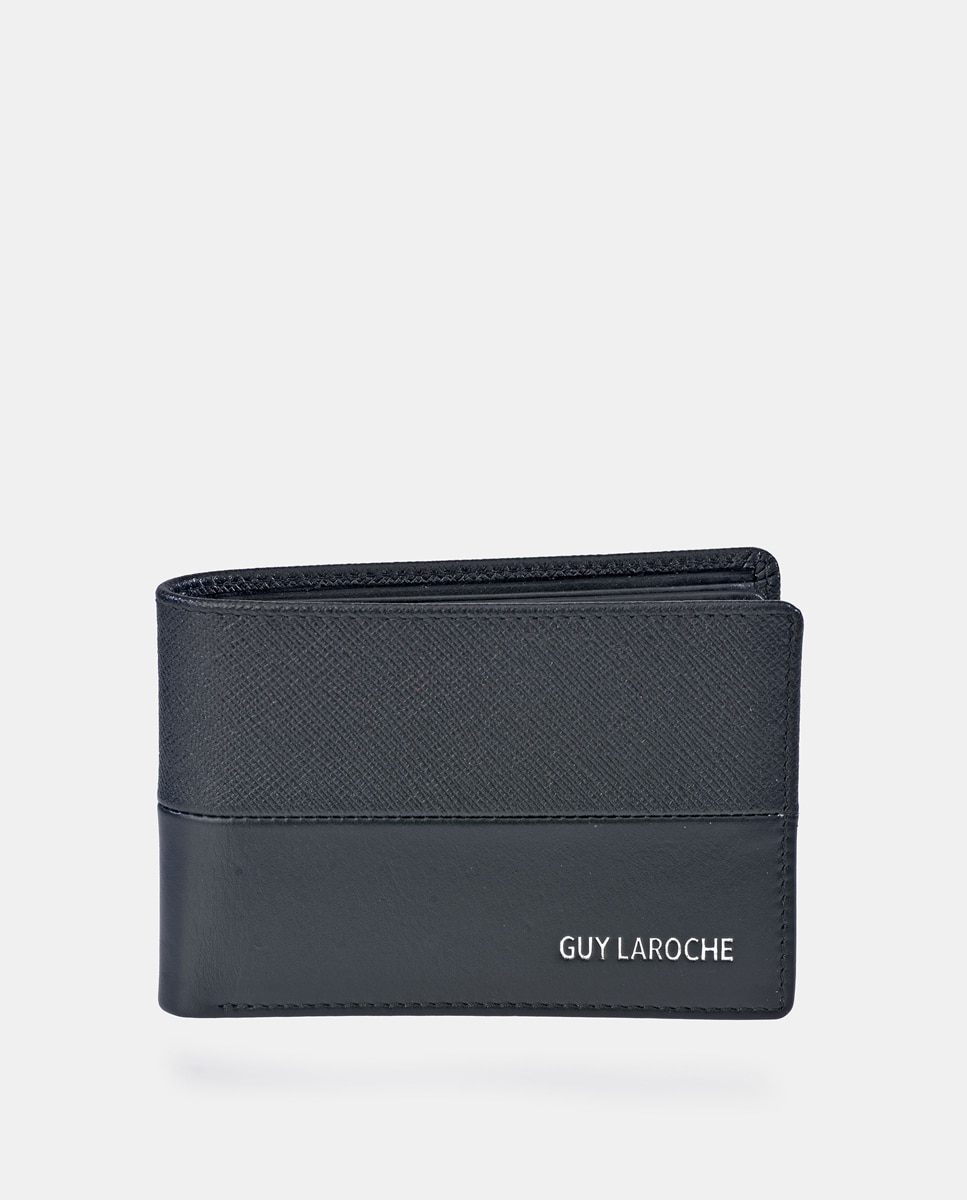 Imagen 0 de Americano hombre Guy Laroche con tarjetero interior en piel color negro