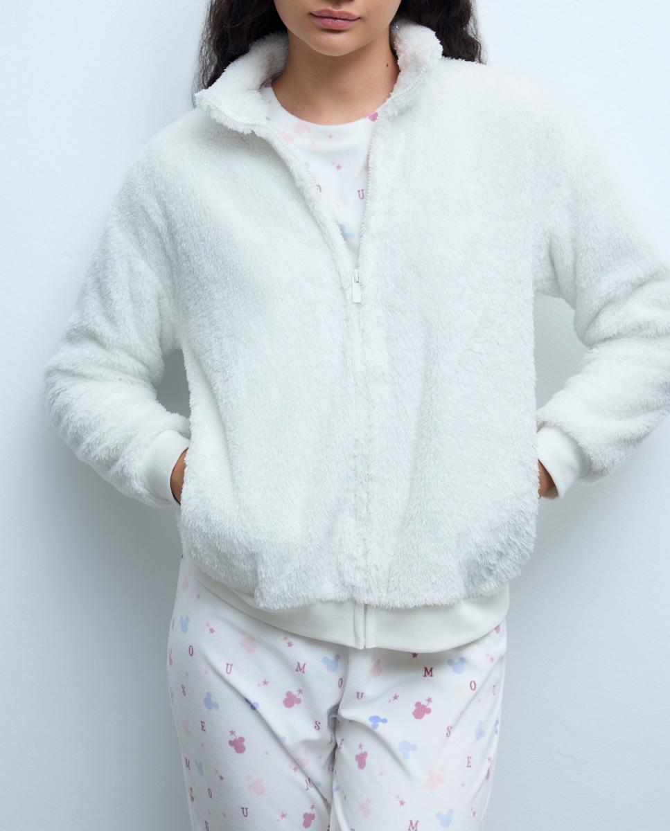 Imagen 0 de Chaqueta de mujer lisa con lurex