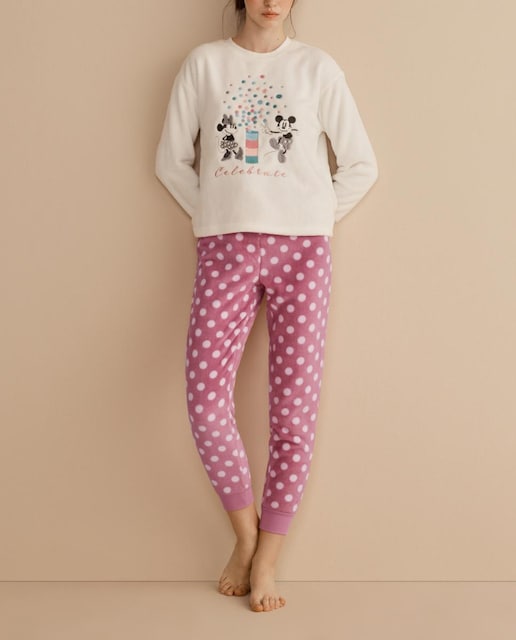 Imagen 0 de Pijama de mujer mickey y minnie