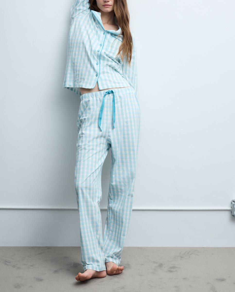 Imagen 0 de Pijama completo de mujer cuadros