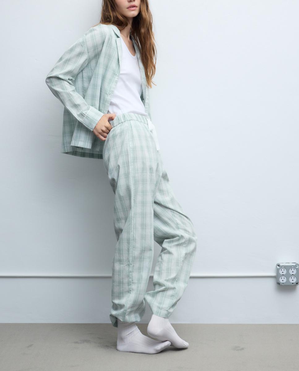 Imagen 0 de Pijama completo de mujer largo estampado