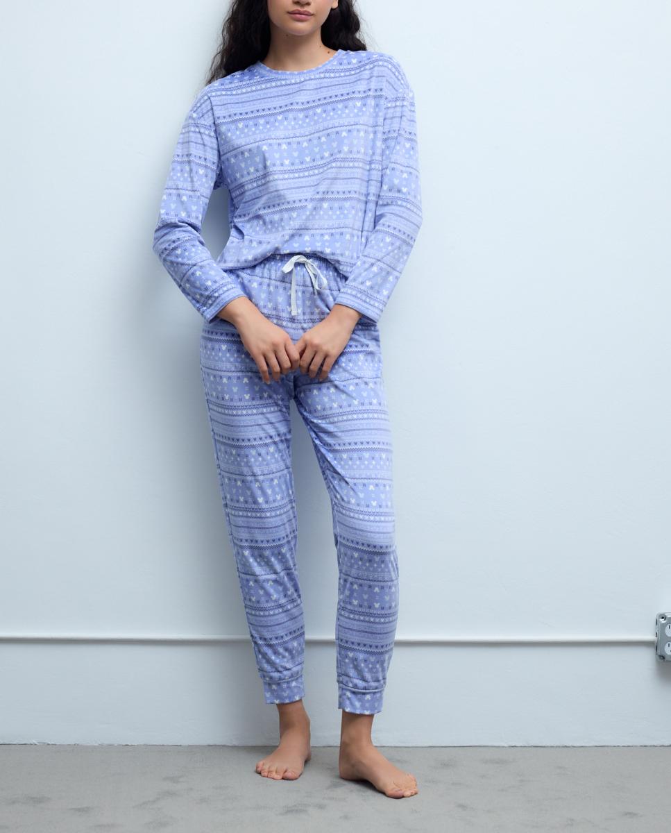 Imagen 0 de Pijama completo de mujer estampado
