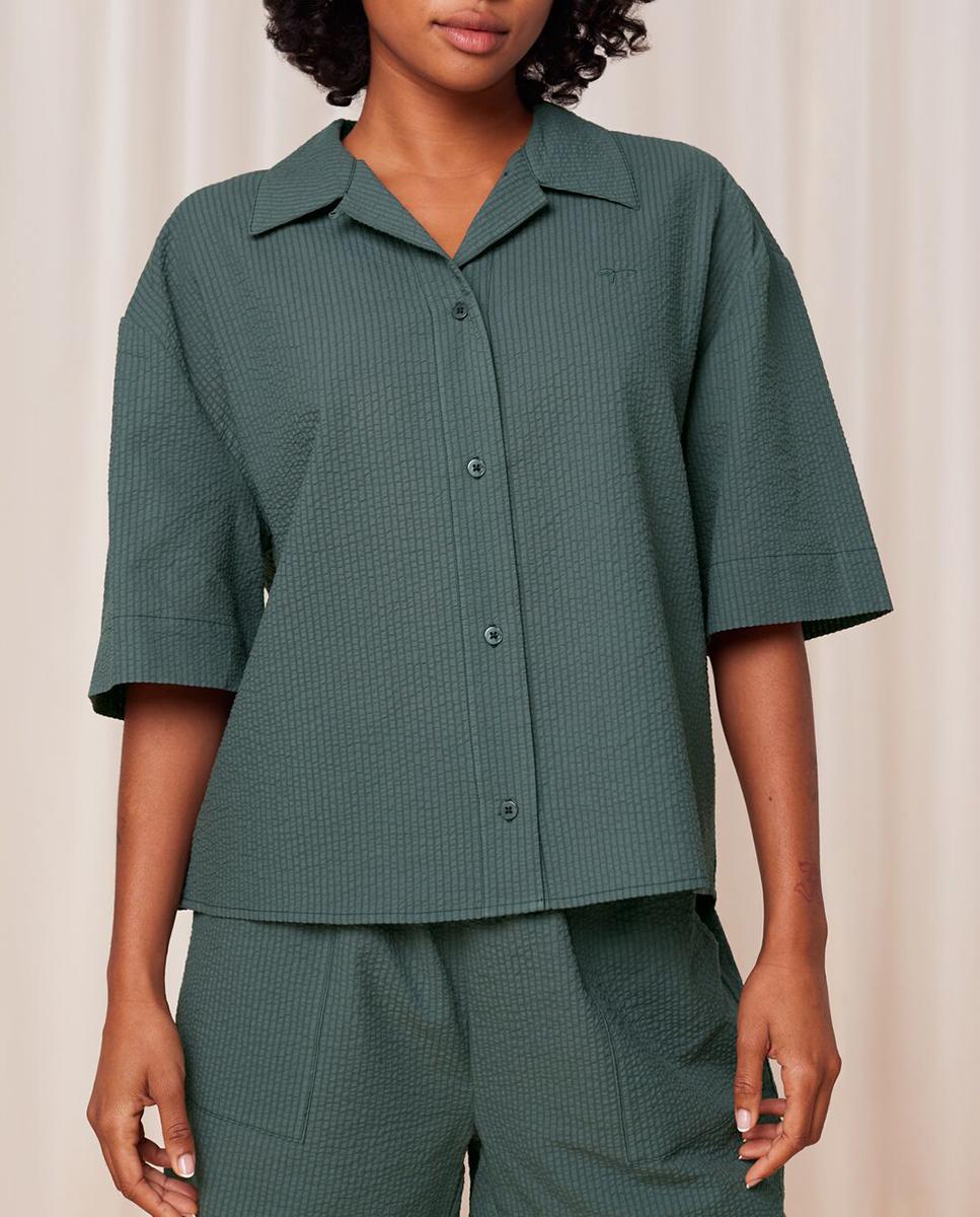 Imagen 0 de Camisa de hombros caídos mujer