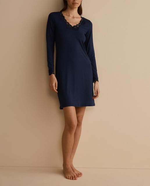 Imagen 0 de Camisón de manga larga