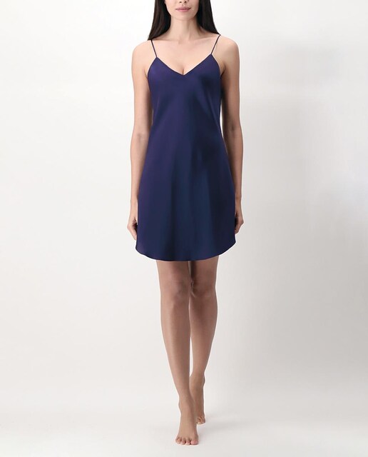 Imagen 0 de Camisón de seda con tirantes