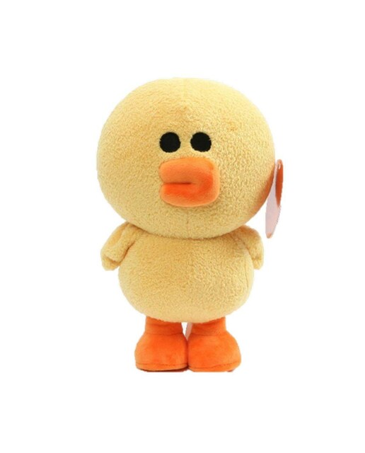 Imagen 0 de Peluche Line Friends Sally 10 Erik amarillo y naranja