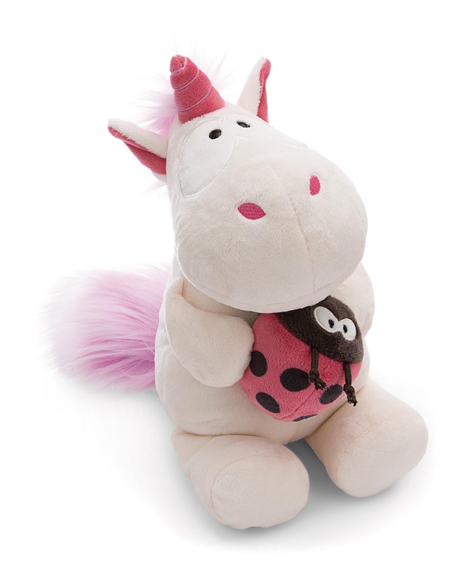 Imagen 0 de Peluche unicornio Theodor NICI con mariquita