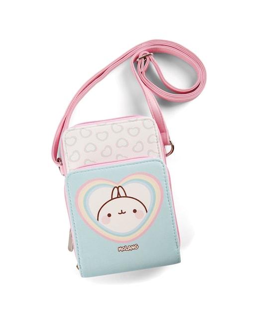 Imagen 0 de Bandolera NICI Molang Con Cinta Ajustable 12,5x18,5x5cm