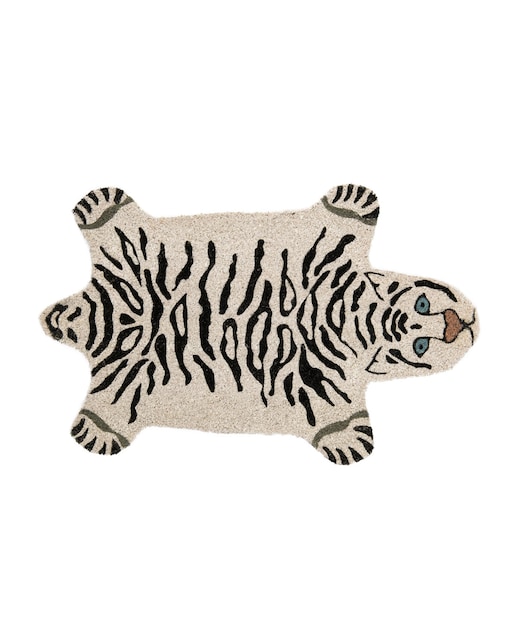 Imagen 0 de Felpudo Fisura Tigre Blanco