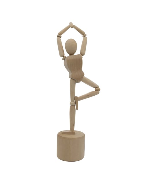 Imagen 0 de Juego Muñeco de Equilibrio Yoga de Kikkerland