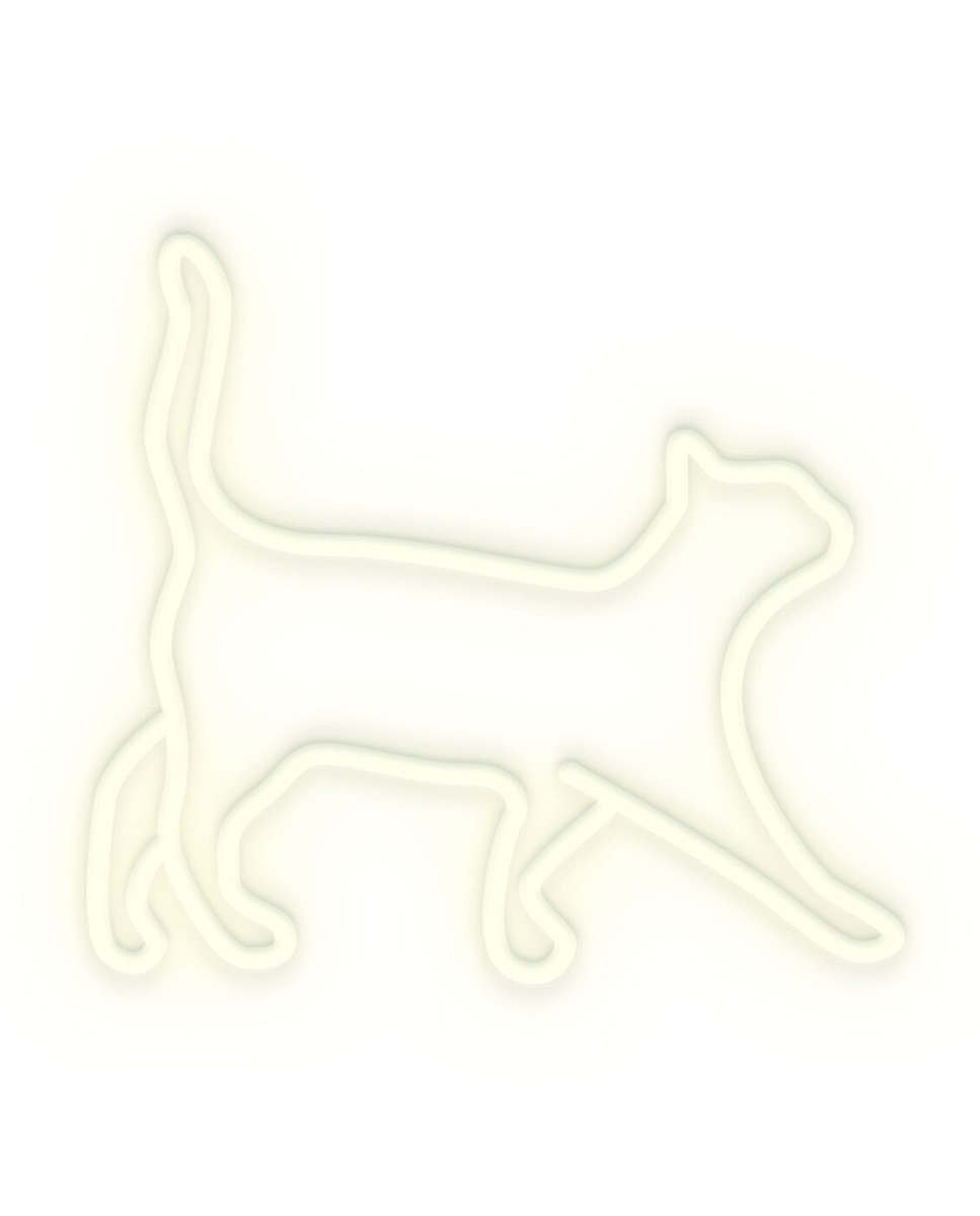 Imagen 0 de Señal de Neón Candyshock Small Cat