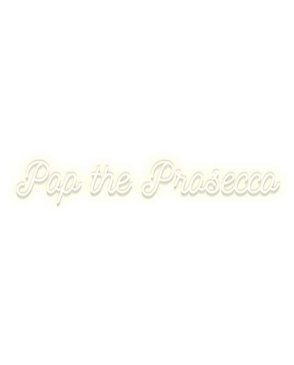 Imagen 0 de Señal de Neón Candyshock Medium Pop The Prosecco