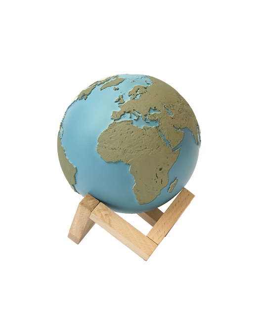 Imagen 0 de Lámpara mundo Azul & Beige