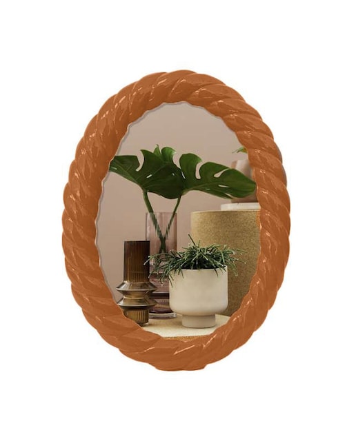 Imagen 0 de Marco de fotos poliresina Terracota