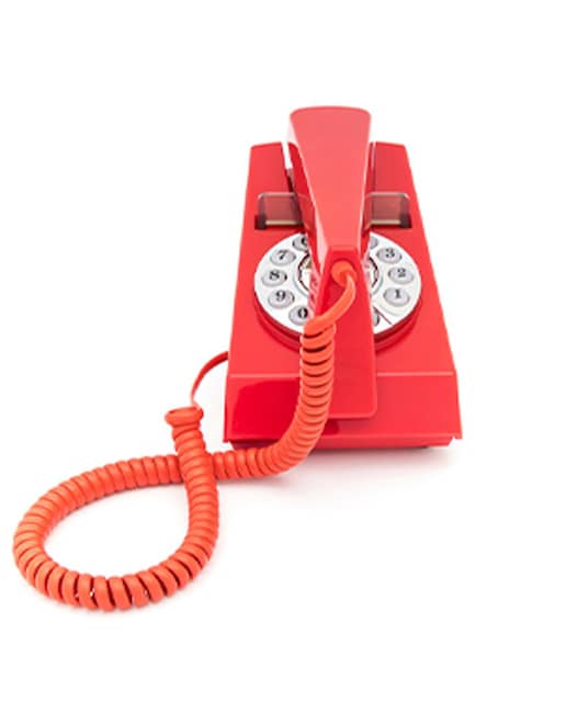 Imagen 0 de Teléfono GPO Trim Rojo