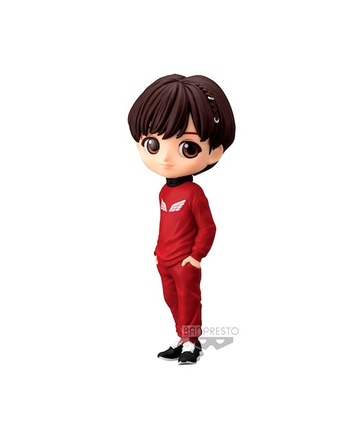 Imagen 0 de Figura Q-Posket BTS Bandai Tiny tan J-Hope Mic drop rojo