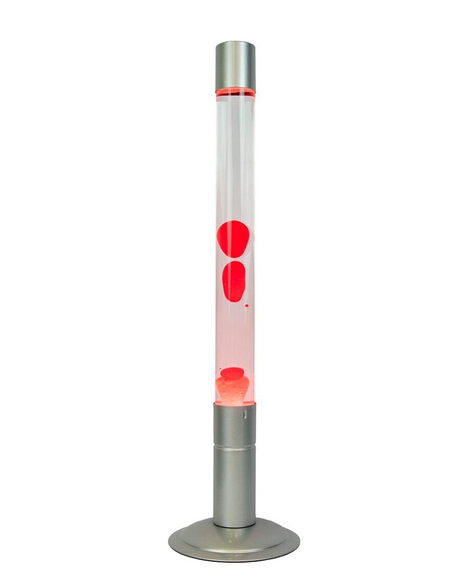 Imagen 0 de Lámpara de lava XXL Fisura transparente rojo