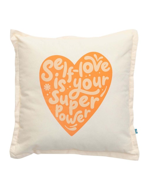 Imagen 0 de Cojin Mr Wonderful: Self-love  is your superpower