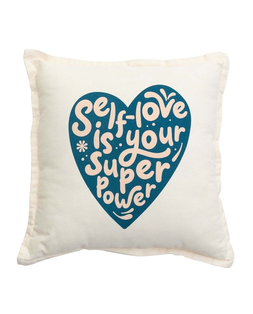 Imagen 0 de Cojin Mr Wonderful: Self-love is your superpower