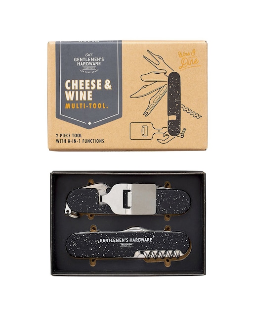 Imagen 0 de Multiherramienta queso y vino Gentlemen's Hardware